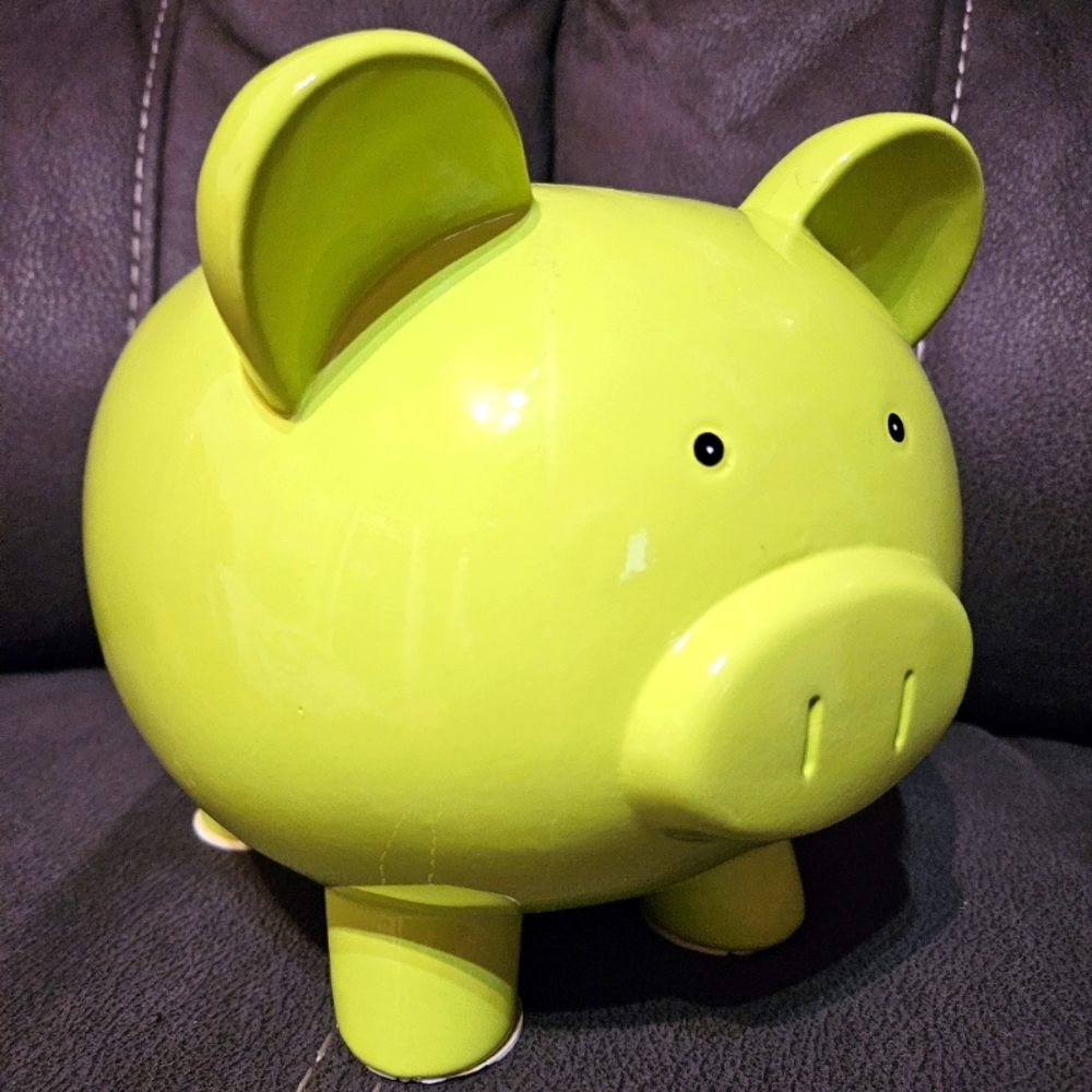 Pig‎ ceramic bank